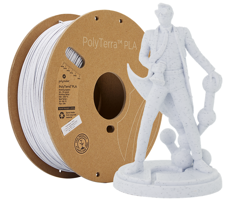 Polymaker PolyTerra PLA Marble Filament 1.75mm 1kg