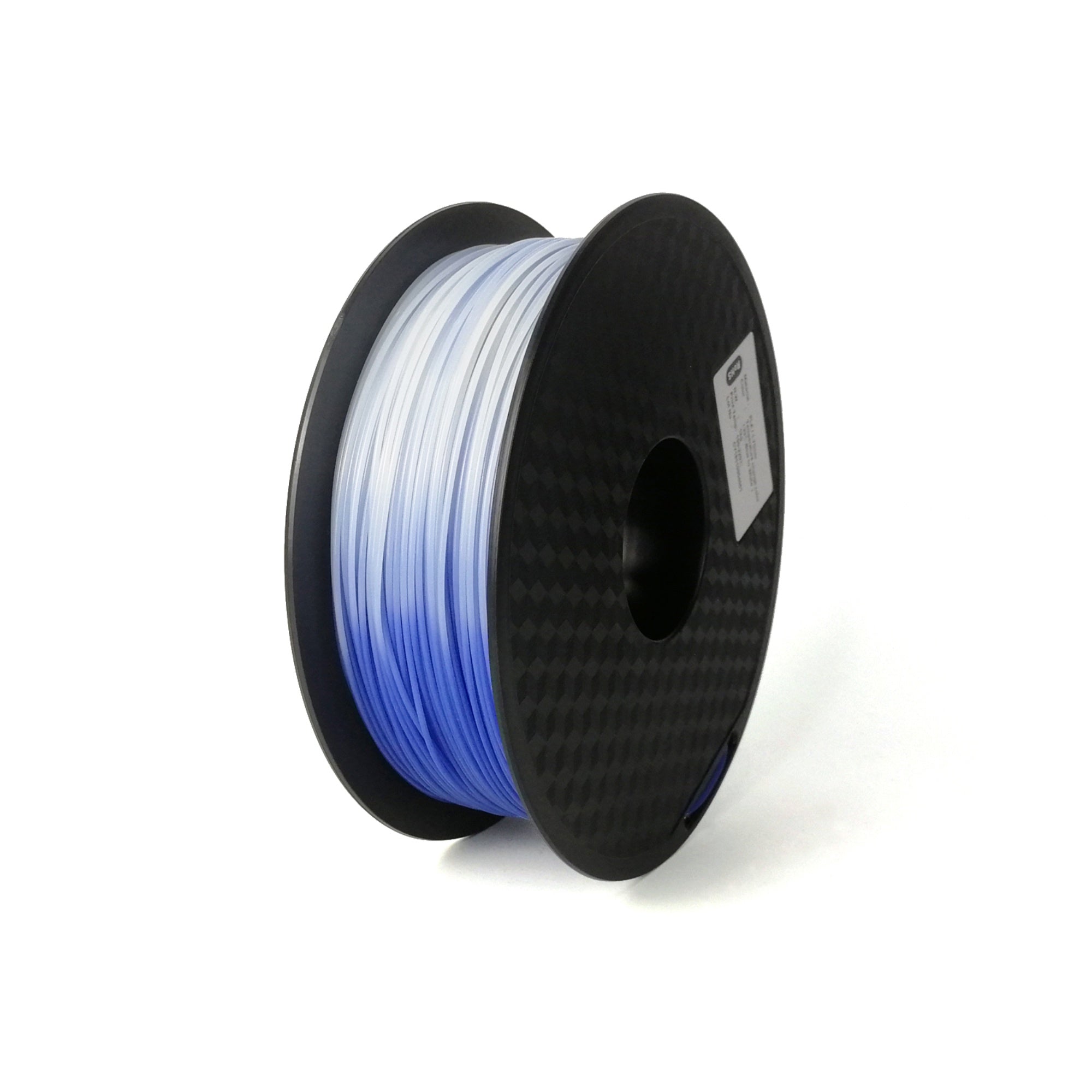 blue to white Temperature Sensitive Colour Changing PLA Filament 