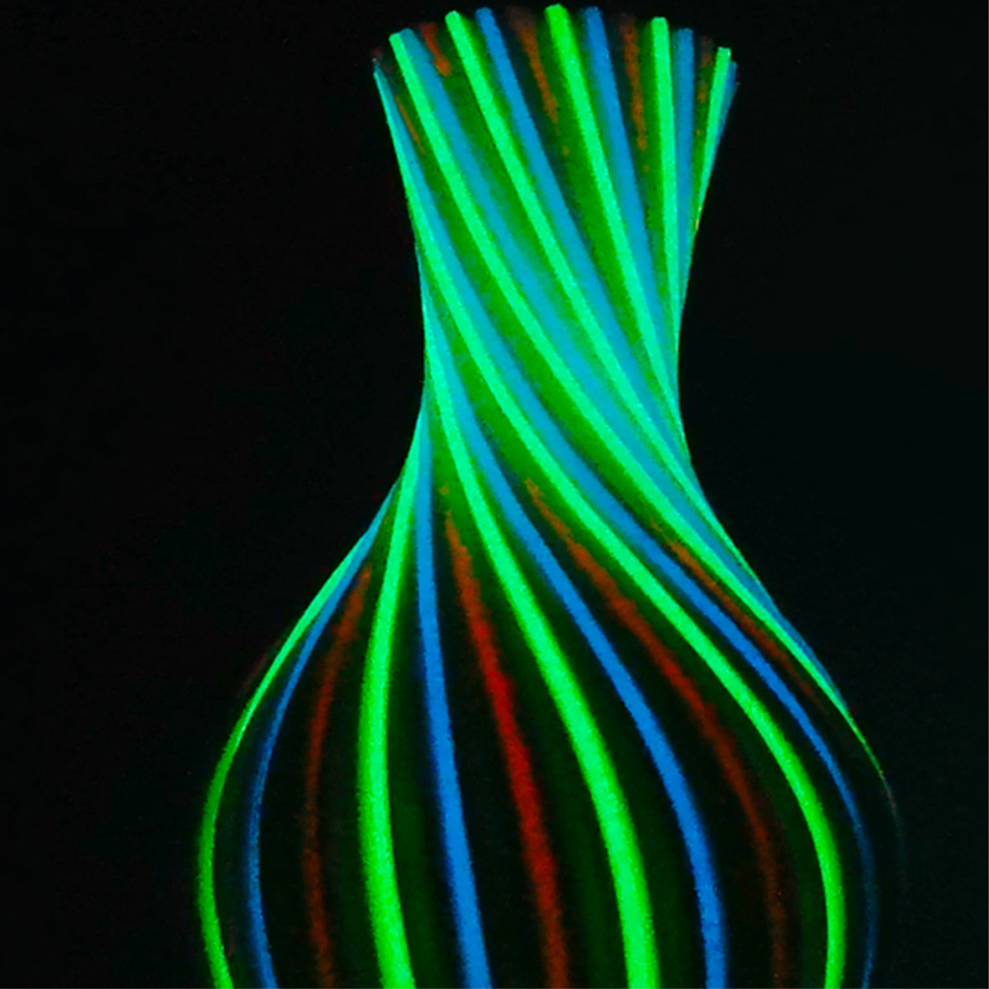 Blue Green Red (RGB) Phaser3D Luminous PLA