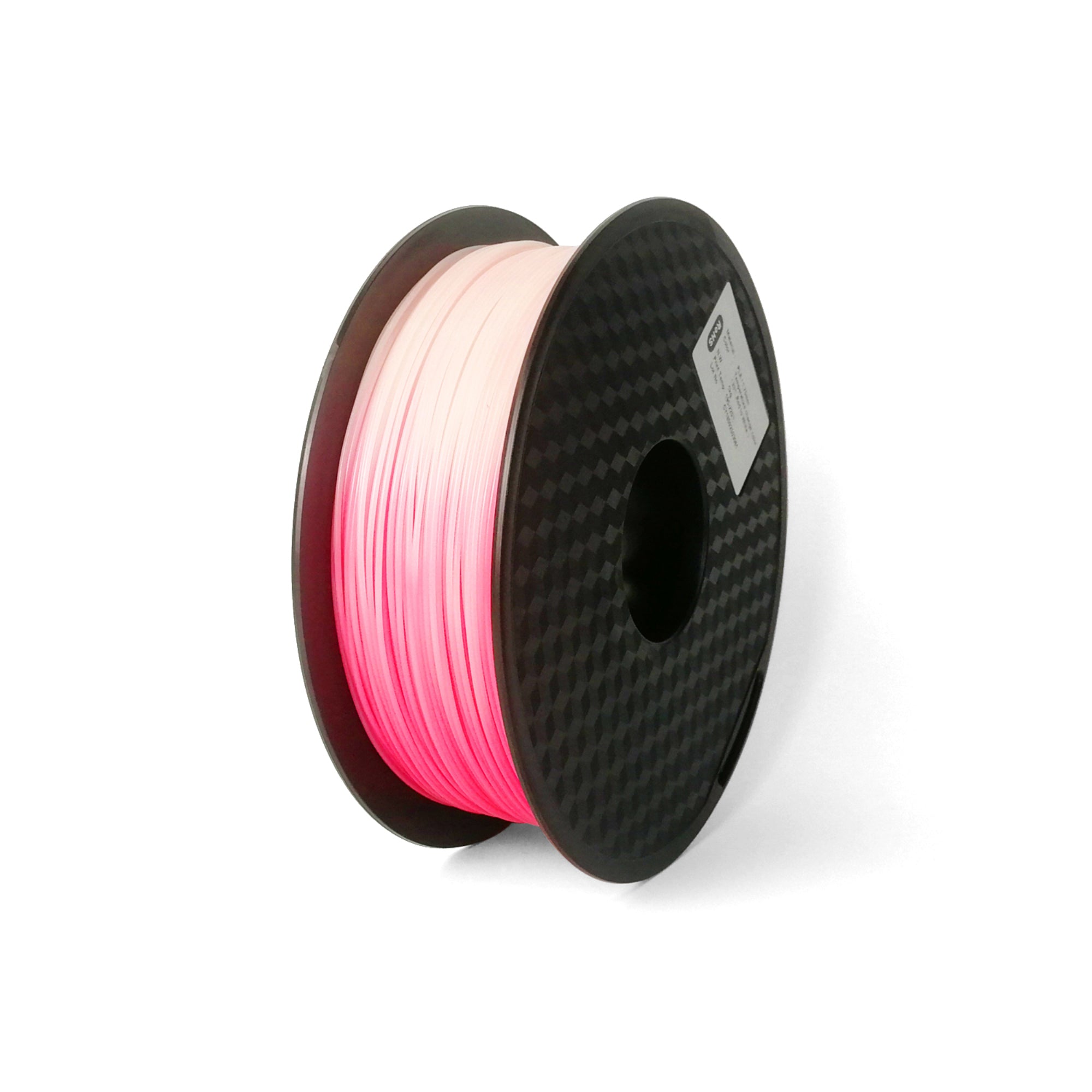 Red to white Temperature Sensitive Colour Changing PLA Filament 