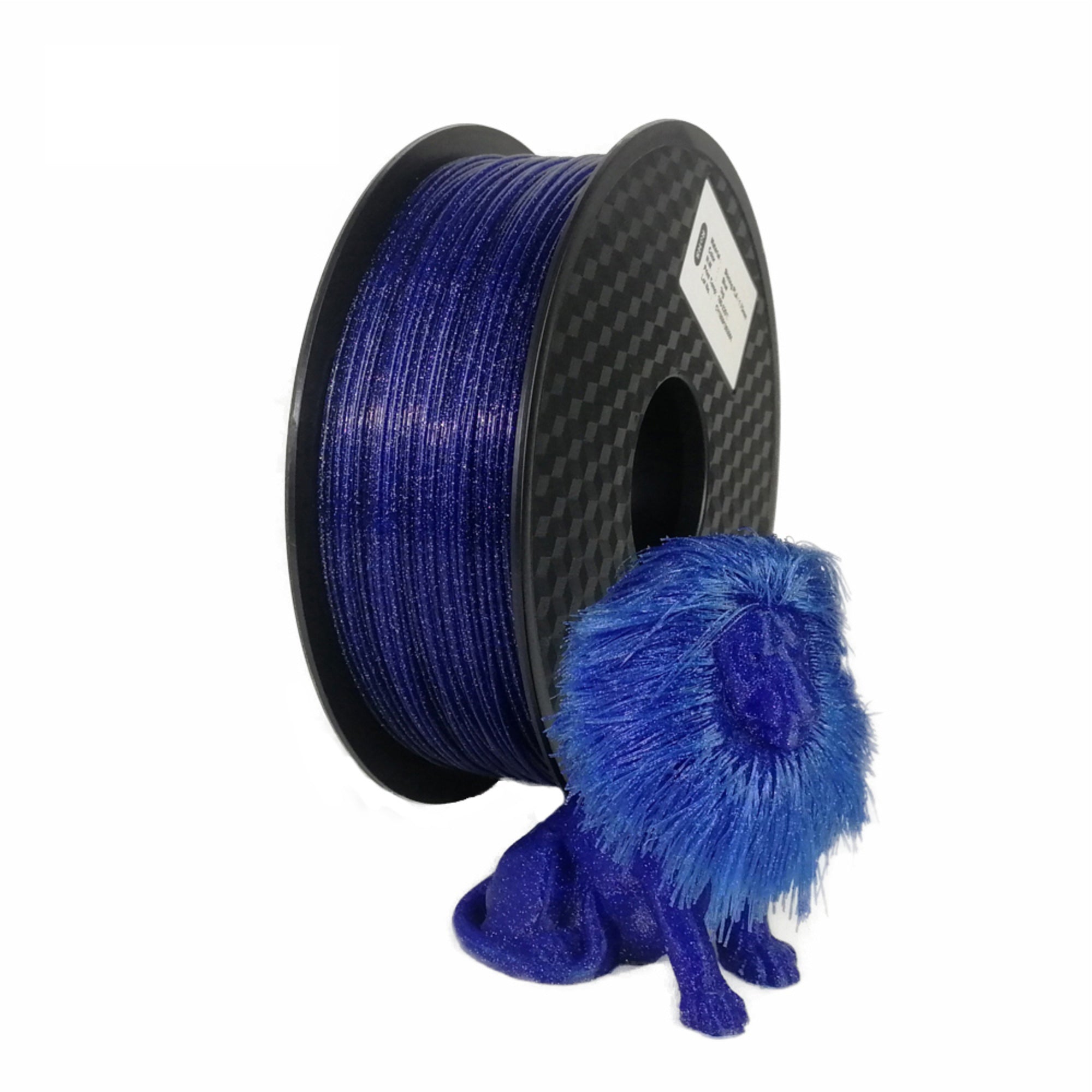 blue Silk PLA 3D Printer Filament (1.75mm 1kg)