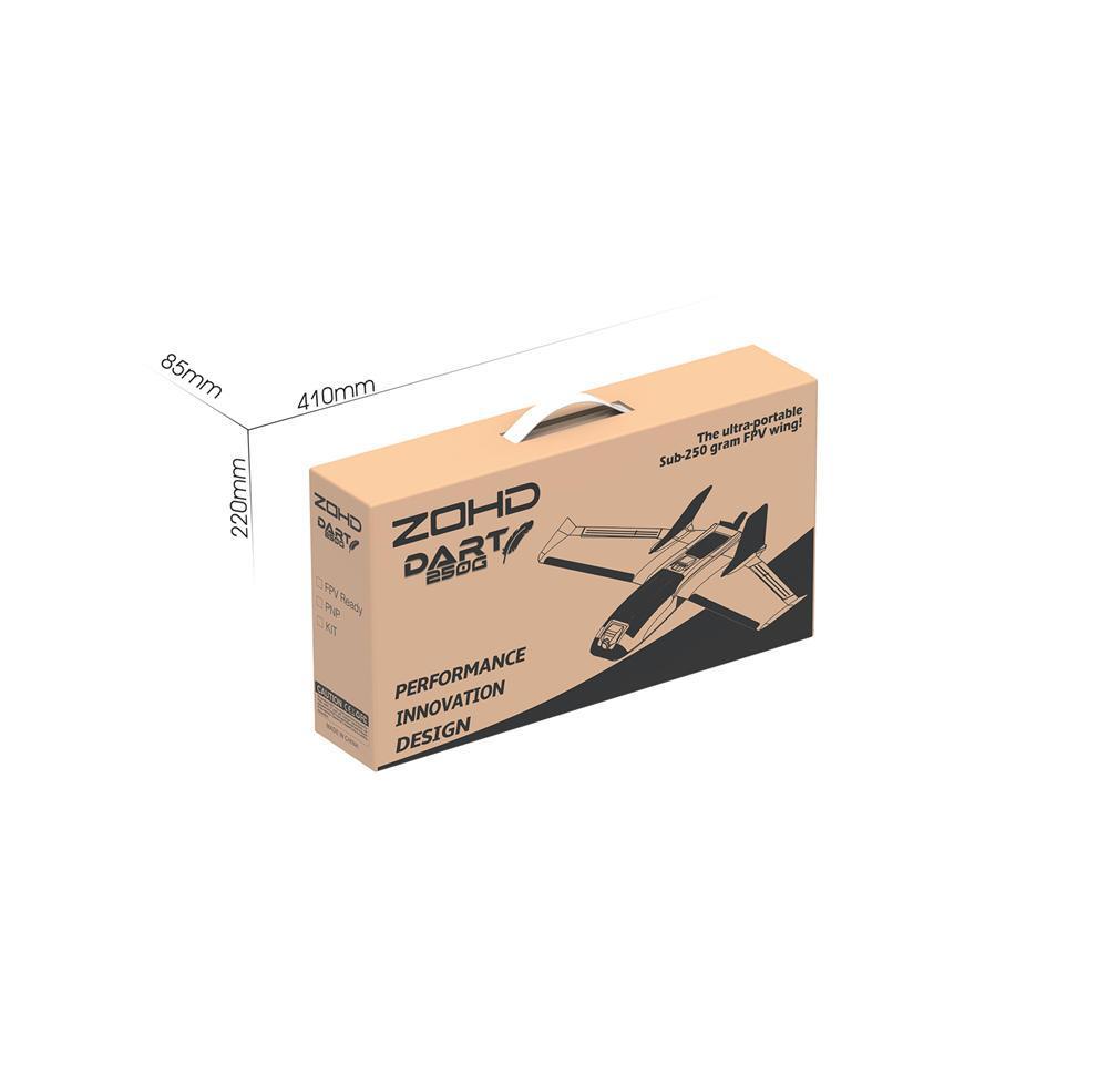 Dart250G 570mm Wingspan Sweep Forward AIO Wing EPP FPV RC Airplane from ZOHD