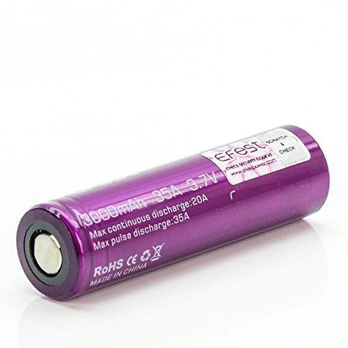 Efest IMR 18650 3000mAh 20A/35A Lithium Li-Ion Rechargeable Battery (2pc)