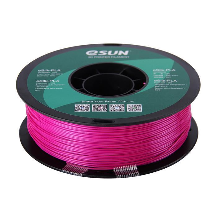 eSun Silk PLA 3D Print Filament 1.75mm 1kg Violet