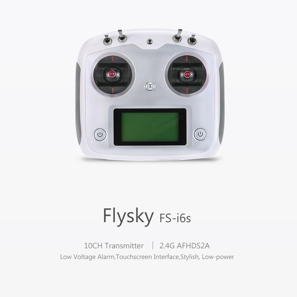 Flysky TGY-i6S Digital Proportional Radio Control System (Mode 2) (White) with TGY-iA6C Receiver NO Screen Bracked
