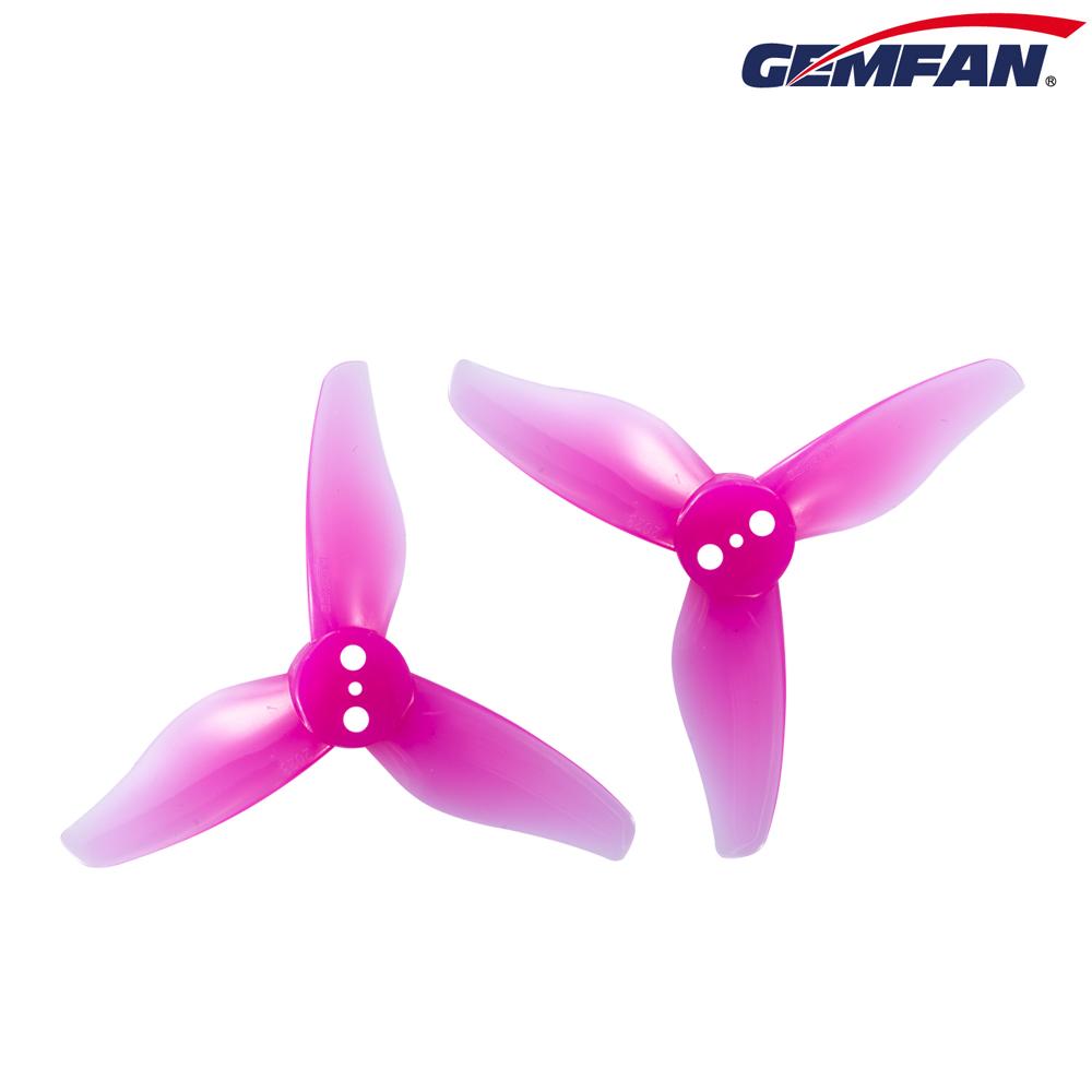 Gemfan Flash Durable Tri Blade 2023 1mm Shaft Propellers CW/CCW 1 Pack (8 Pieces)