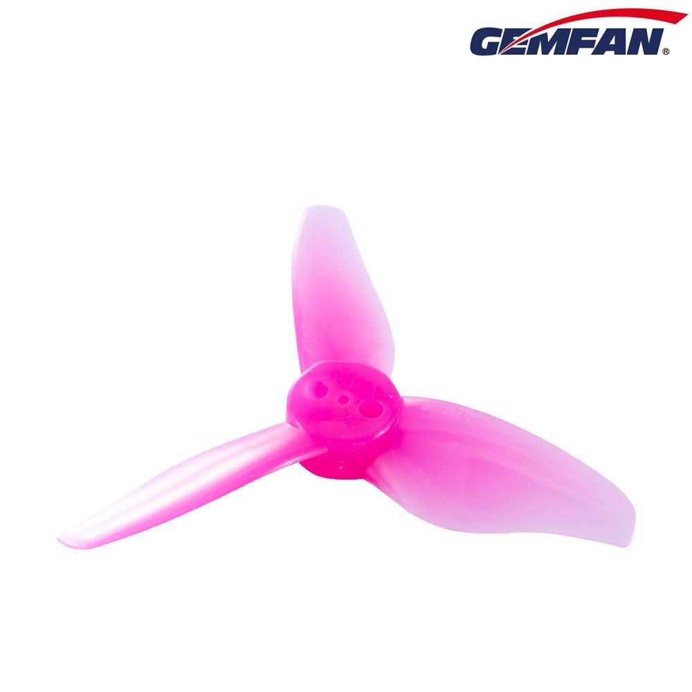 Gemfan Flash Durable Tri Blade 2023 1mm Shaft Propellers CW/CCW 1 Pack (8 Pieces)