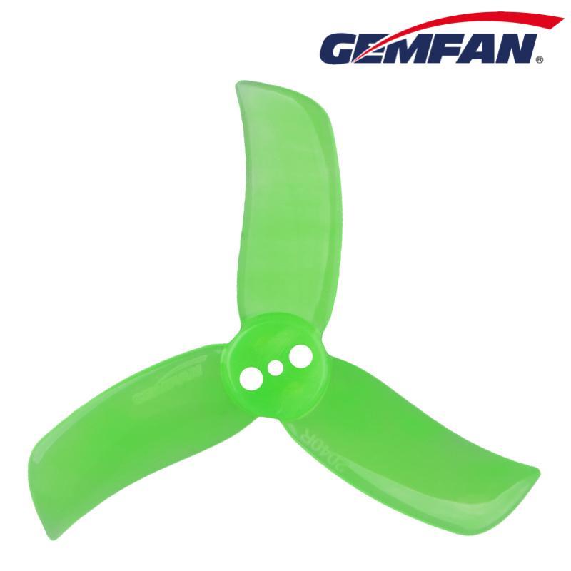 Gemfan Hulkie Durable Tri Blade 2040 3 Hole Propellers CW/CCW 1 Pack (8 Pieces) - Phaser FPV