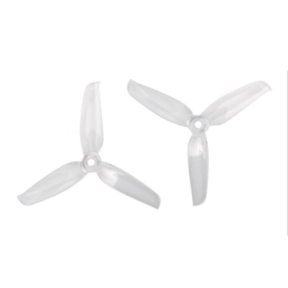 Gemfan WinDancer 4032 Tri Blade Propellers CW/CCW 1 Pack (4 Pieces) Clear
