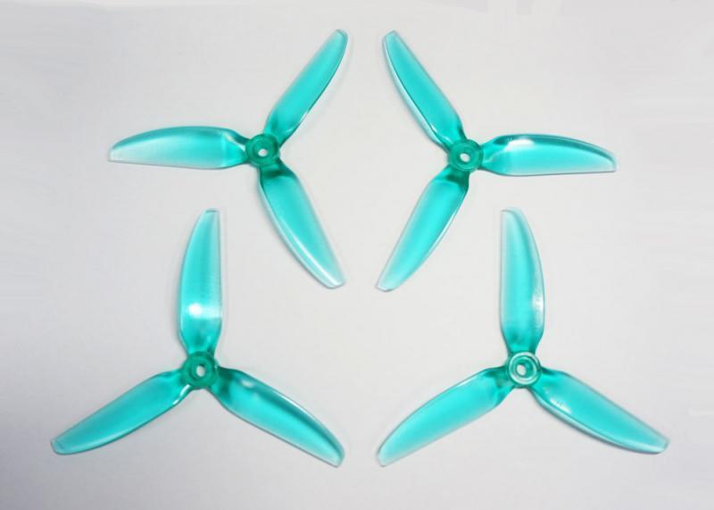 HQ Durable Prop 5X4.8X3V1S Tri Blade Propellers CW/CCW 1 Pack (4 Pieces)