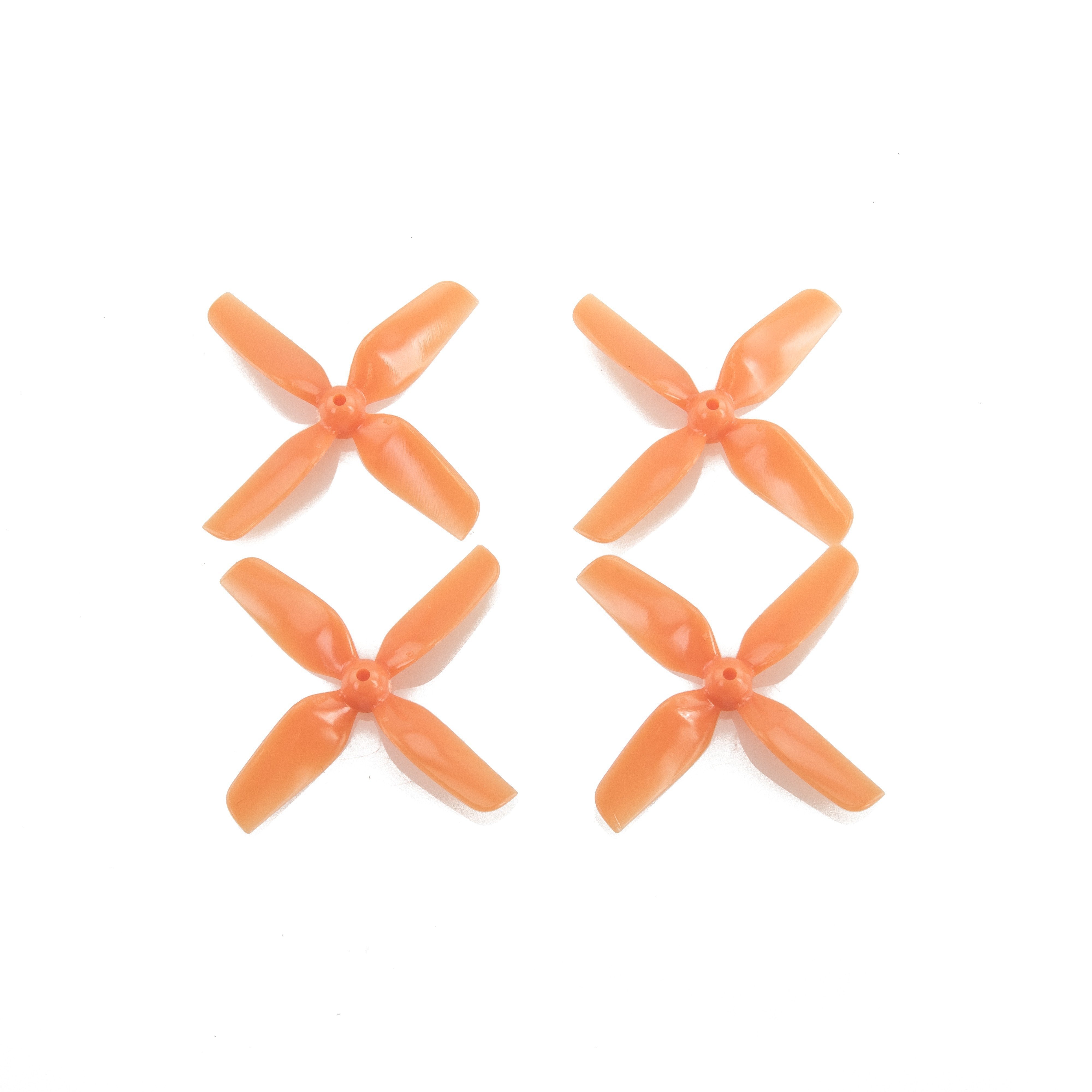 HQ Prop 1.5mm Shaft Micro Whoop Prop 1.6x1.6x4 Propellers 1 Pack (4 Pieces) Orange