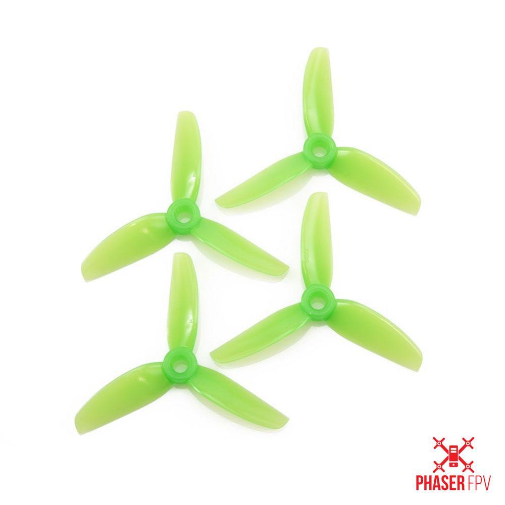 HQ Prop  3X4X3 Propellers 1 Pack (4 Pieces) Light Green