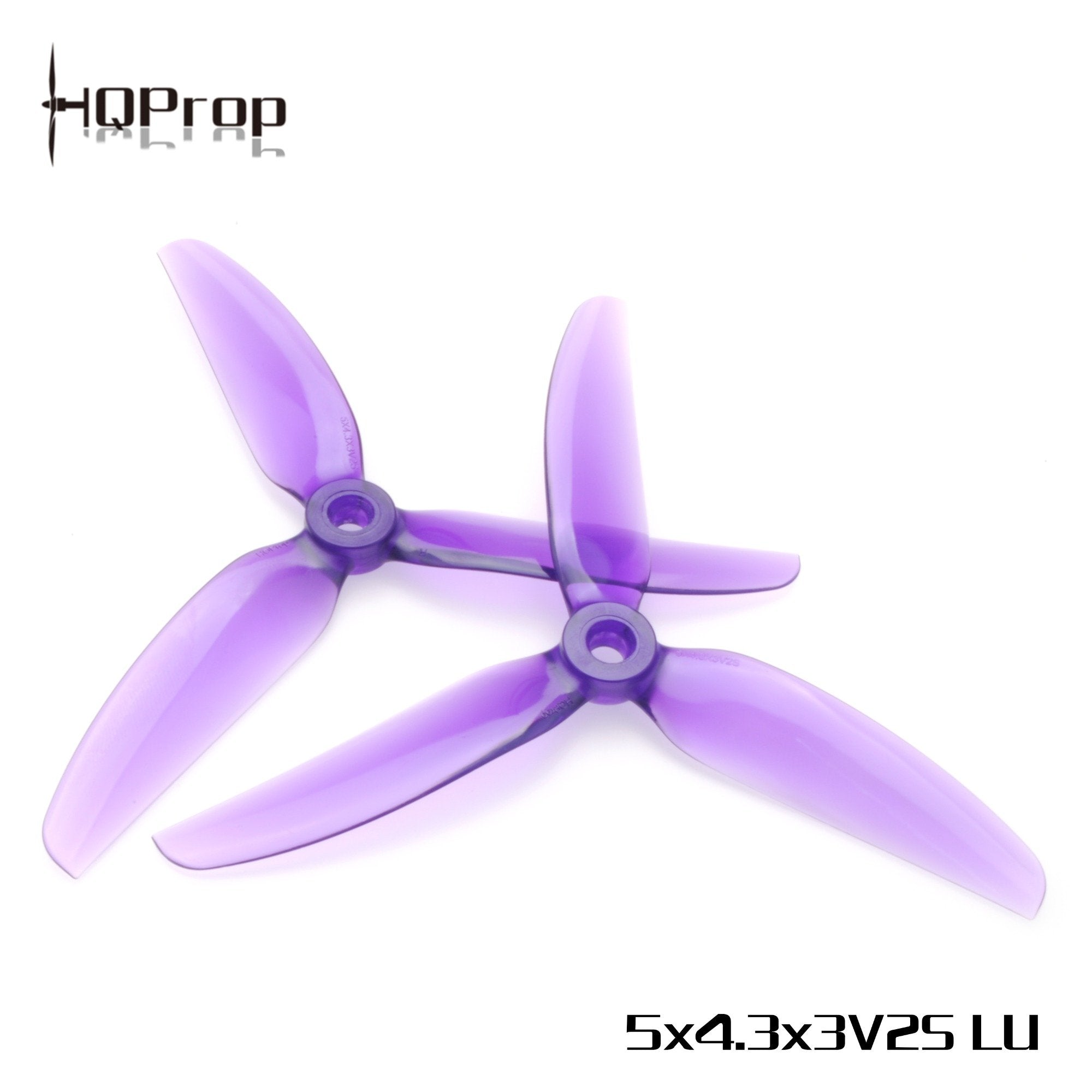HQProp 5X4.3X3V2S Freestyle Propellers (2CW+2CCW)