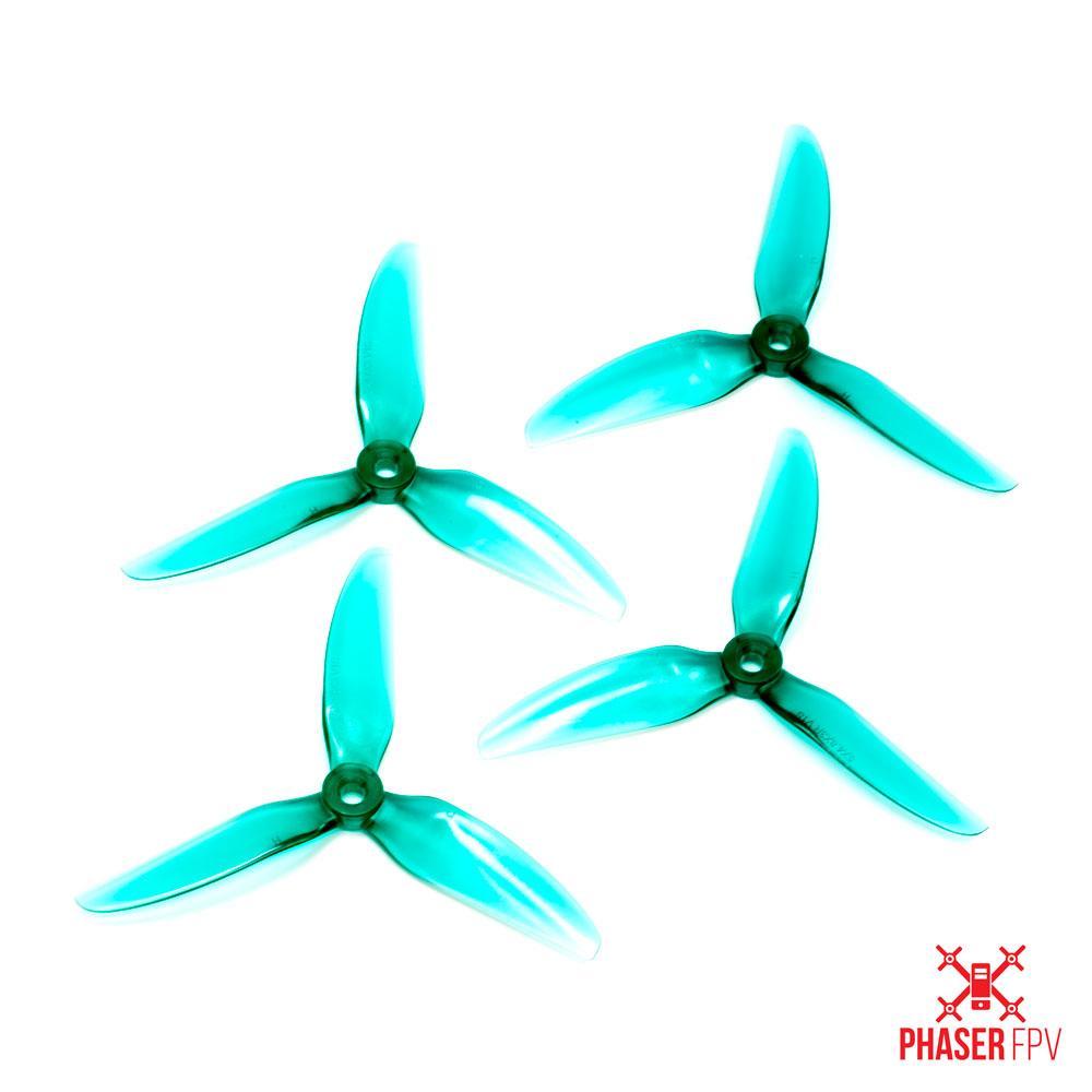 HQ Prop 5X4.8X3V1S Propellers 1 Pack (4 Pieces) Light Turquoise