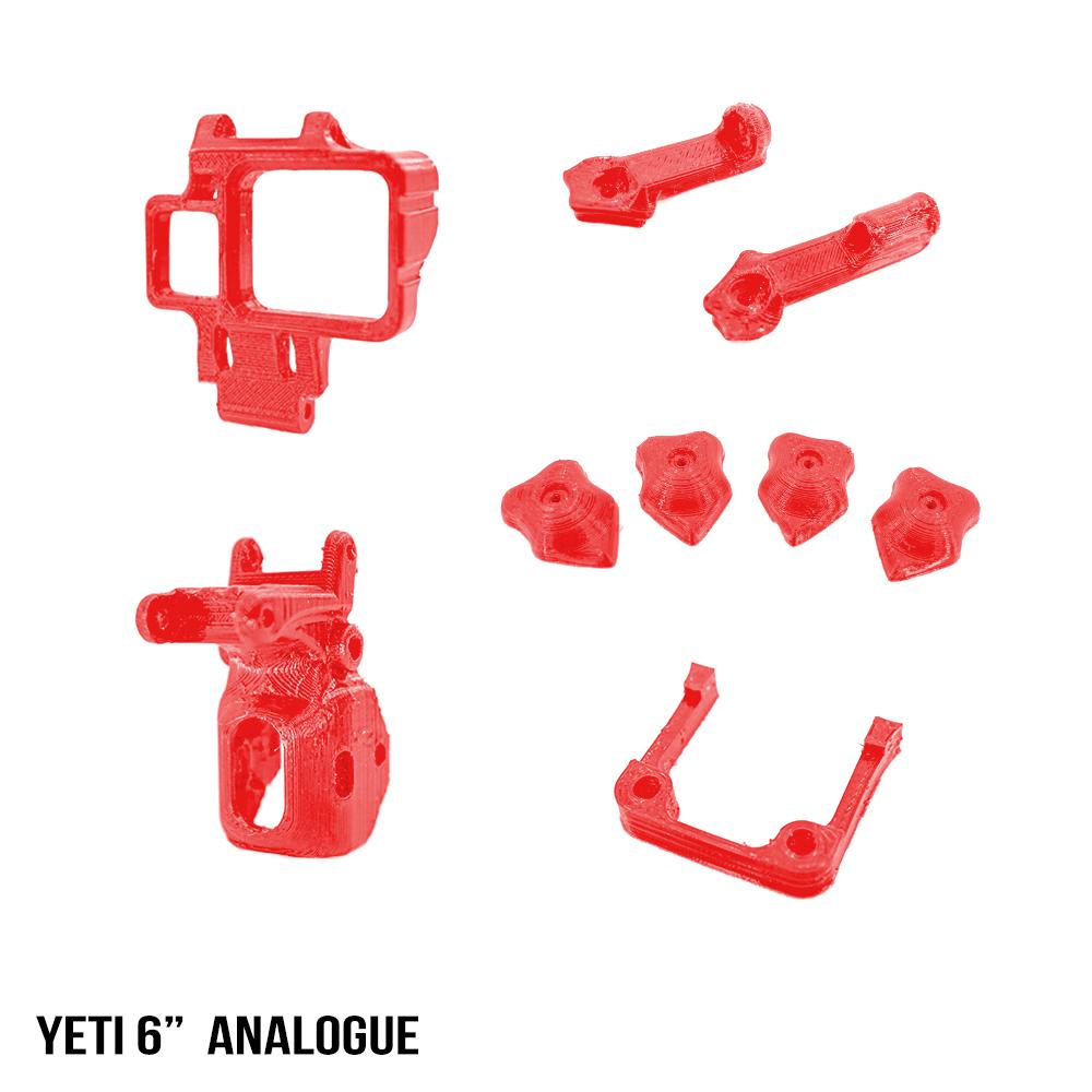 Rebel Yeti Analog 6" TPU 3D Prints Kit [Part 2 of 2]