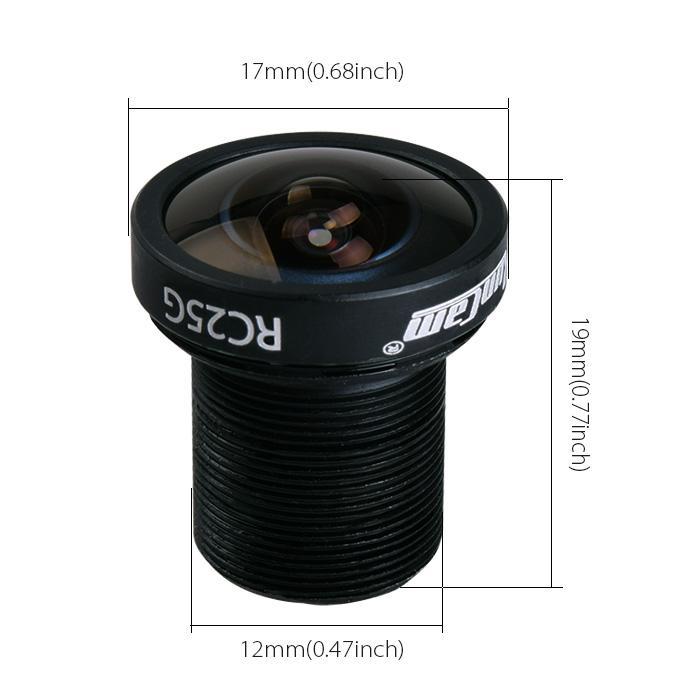 RunCam RC25G FPV Lens 2.5mm FOV140 Wide Angle for Swift Series, Eagle 4:3 Series, Split