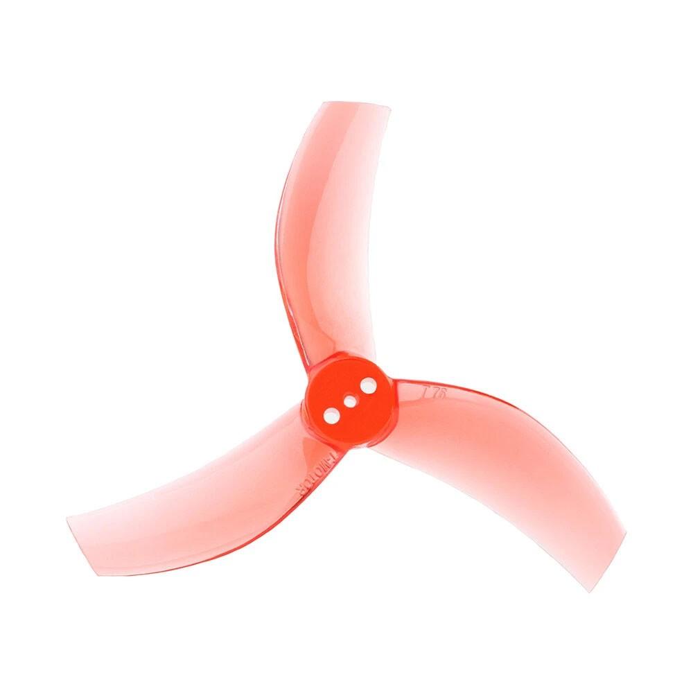 T-Motor T76 Propellers 1 Pack (4 Pieces) Clear Red